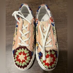 NIB Free People Catch Me if You Can Crochet shoes